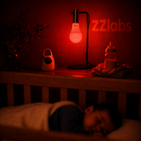 Bombilla luz roja de ZZ Labs